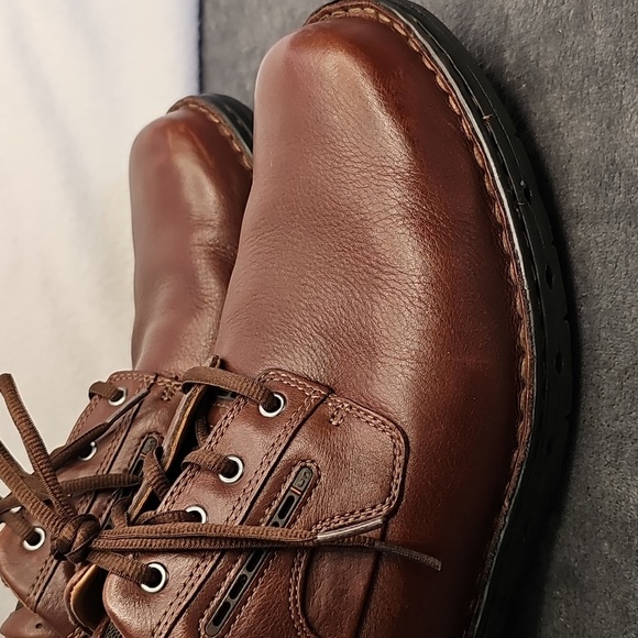 Timberland Oxford Mens Leather Shoes - Picture 3 of 10